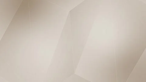 Light brown gradient background with moving volumetric geometric shapes. Stock Footage 309471452