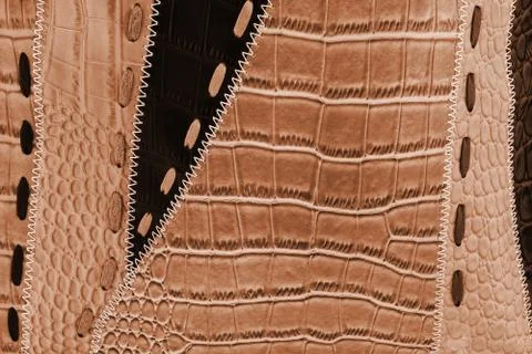Light brown leather background Stock Photos