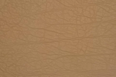 Light brown leather texture surface. Close-up of natural grain cow leather Li 스톡 사진