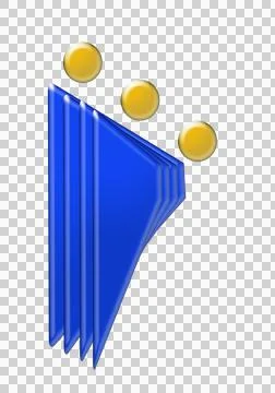 Light brown round ellipse Stock Illustration
