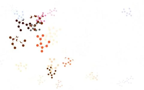 Light Brown vector pattern with artificial intelligence network. イラスト素材