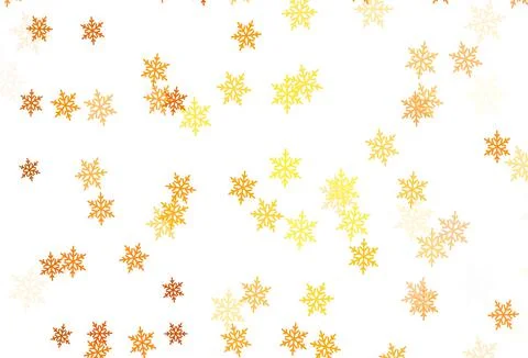 Light Brown vector pattern with christmas snowflakes, stars. 库存插图