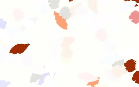 Light Brown vector pattern with random forms. Illustrazione stock