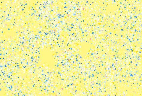Light Brown vector pattern with random forms. 库存插图