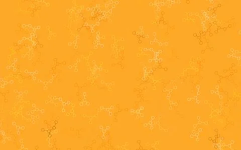 Light Brown vector texture with artificial intelligence concept. イラスト素材