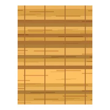 Light brown wooden mat texture background illustration Illustrazione stock