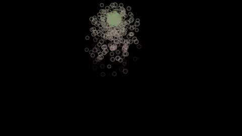 Light bubble abstract Stock Footage 325701586