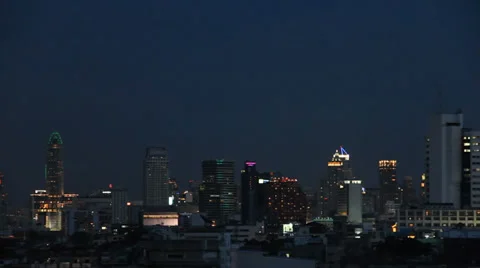Light of buildings in the capital Stock Footage 37116486