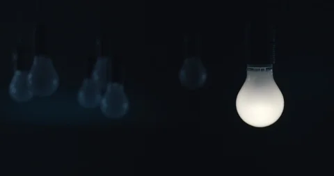Light bulb 2 Video stock 87553706