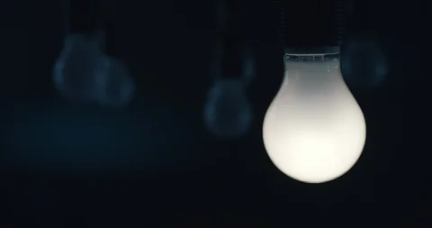 Light bulb 3 Video stock 87554107