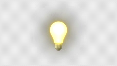 Light Bulb On and Off Stock Footage 228782874