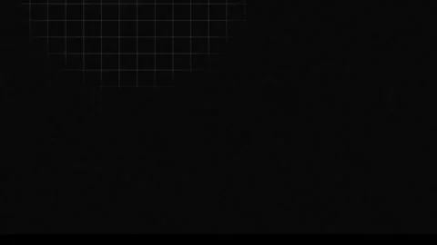 Light bulb attention on a grid background with the text attention animation. Lig 스톡 동영상 319431400