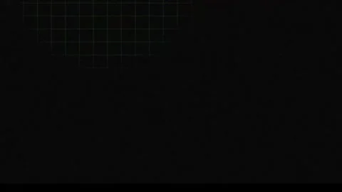 Light bulb attention on a grid background with the text attention animation. Lig Stock Footage 319431405