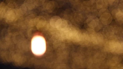 Light Bulb On Beautiful Bokeh Background. Focus/Blur 스톡 동영상 85686226