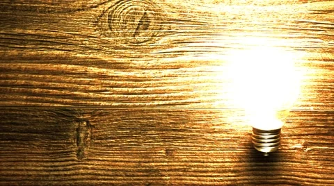 Light bulb blinks Video stock 55855957