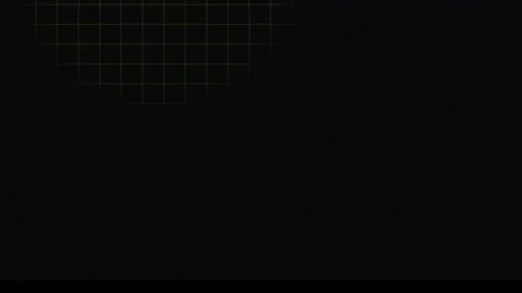 Light bulb blocked on a grid background with the text blocked animation. Light b Stock Footage 319431407