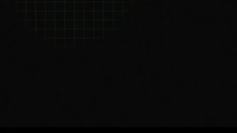 Light bulb blocked on a grid background with the text blocked animation. Light b Stock Footage 319431409