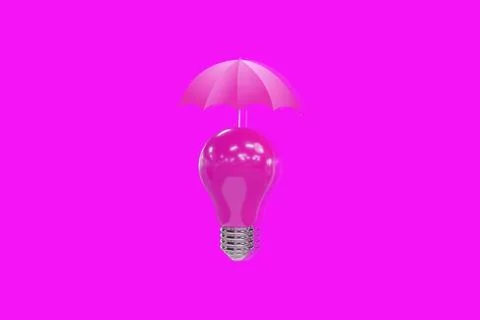 Light bulb on blue background concept of new ideas with innovation and crea.. Stock Photos