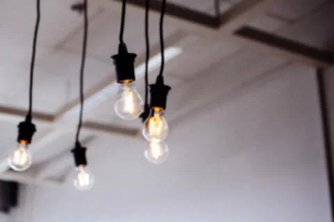 Light bulb blurring Stock Photos