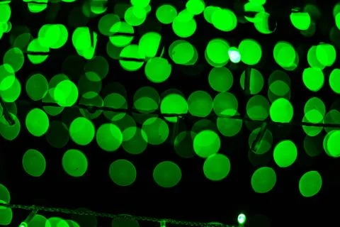 Light bulb bokeh Stock Photos