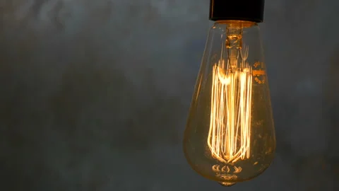 Light bulb close-up Stock Footage 89650267