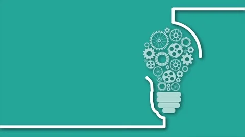 Light bulb concept Stock-Footage 72582889