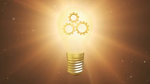 Light bulb concept Stock Footage 82954753