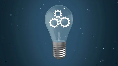 Light bulb concept Stock Footage 82979624