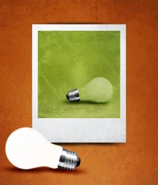 Light bulb concept Stock Photos