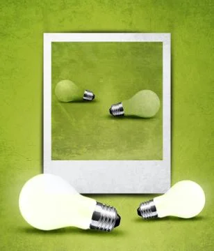 Light bulb concept Stock Photos