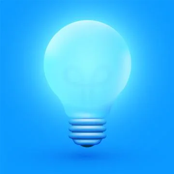 Light bulb, creative idea and innovation. Inspiration concept. Stock Illustration