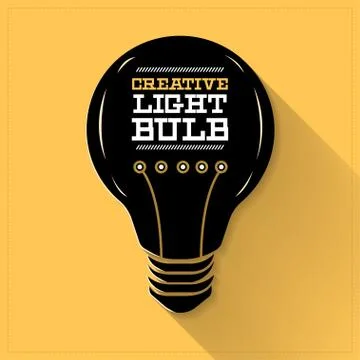 Light Bulb Design Stock Illustration