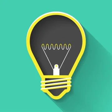 Light Bulb Design Stock Illustration