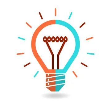 Light Bulb Design Stock Illustration