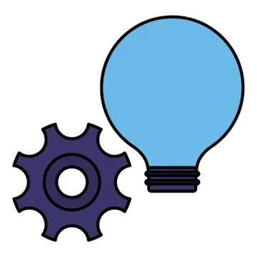 Light bulb design Stock Illustration