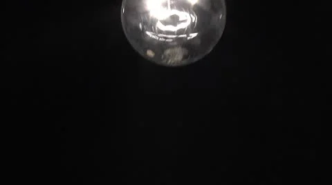 Light Bulb. Edison Lamp Stock Footage 8895739