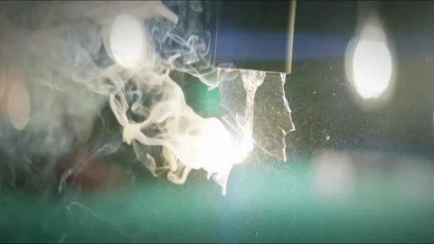 Light bulb exploding captured in slow motion with a Macro Lens, in crisp 스톡 동영상 231444554