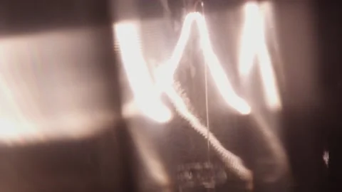 Light bulb filament Stock Footage 194164806