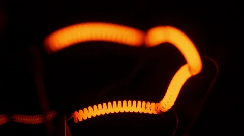 Light bulb flickering in 4K UHD footage. Stock Footage 56033197