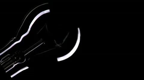 Light bulb flickering  Video stock 343072
