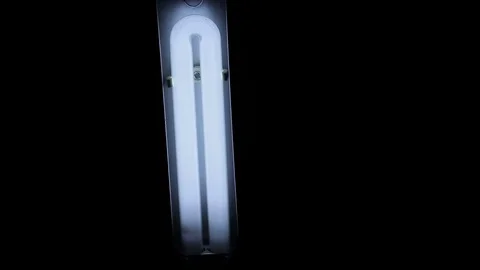 Light bulb. Flickering light. Stock-Footage 74635455