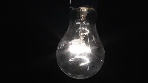 Light Bulb Video stock 8904996