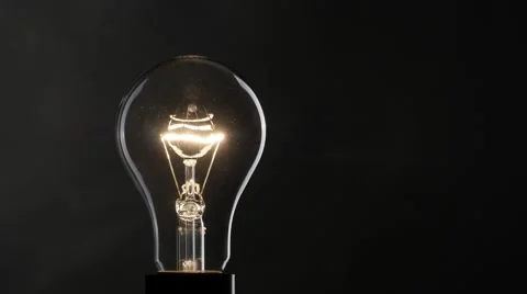 Light bulb Stock Footage 48137807