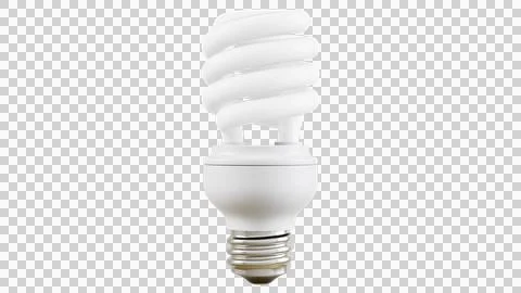 Light Bulb Front View01 Alpha Stock Illustration