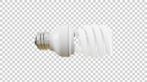 Light Bulb Front View04 Alpha Stock Illustration