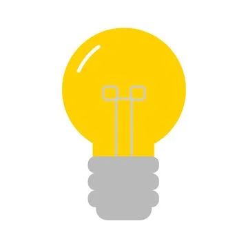 The light bulb is full of ideas And creative thinking, analytical thinking .. Stock Illustration