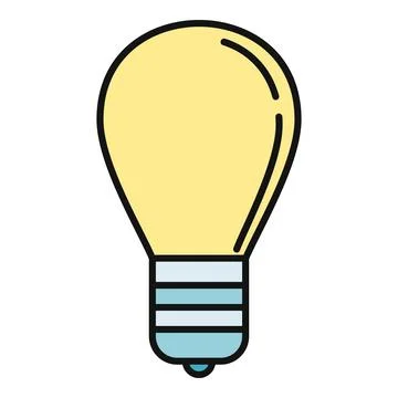 Light bulb generating new ideas and creative thinking Stockillustratie