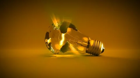 Light Bulb Globe 스톡 동영상 8990980