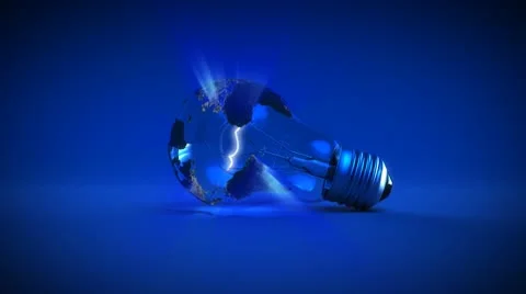 Light Bulb Globe Video stock 8991063