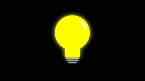 Light Bulb Cartoon Stock Video Footage | Royalty Free Light Bulb ...